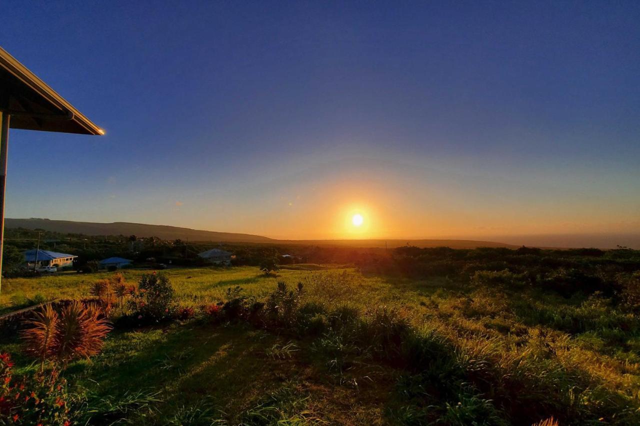 The Aloha Green House Retreat With Ocean Views! Naalehu Dış mekan fotoğraf