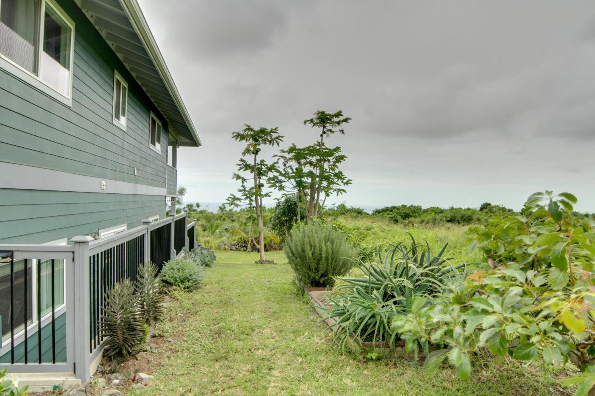 The Aloha Green House Retreat With Ocean Views! Naalehu Dış mekan fotoğraf