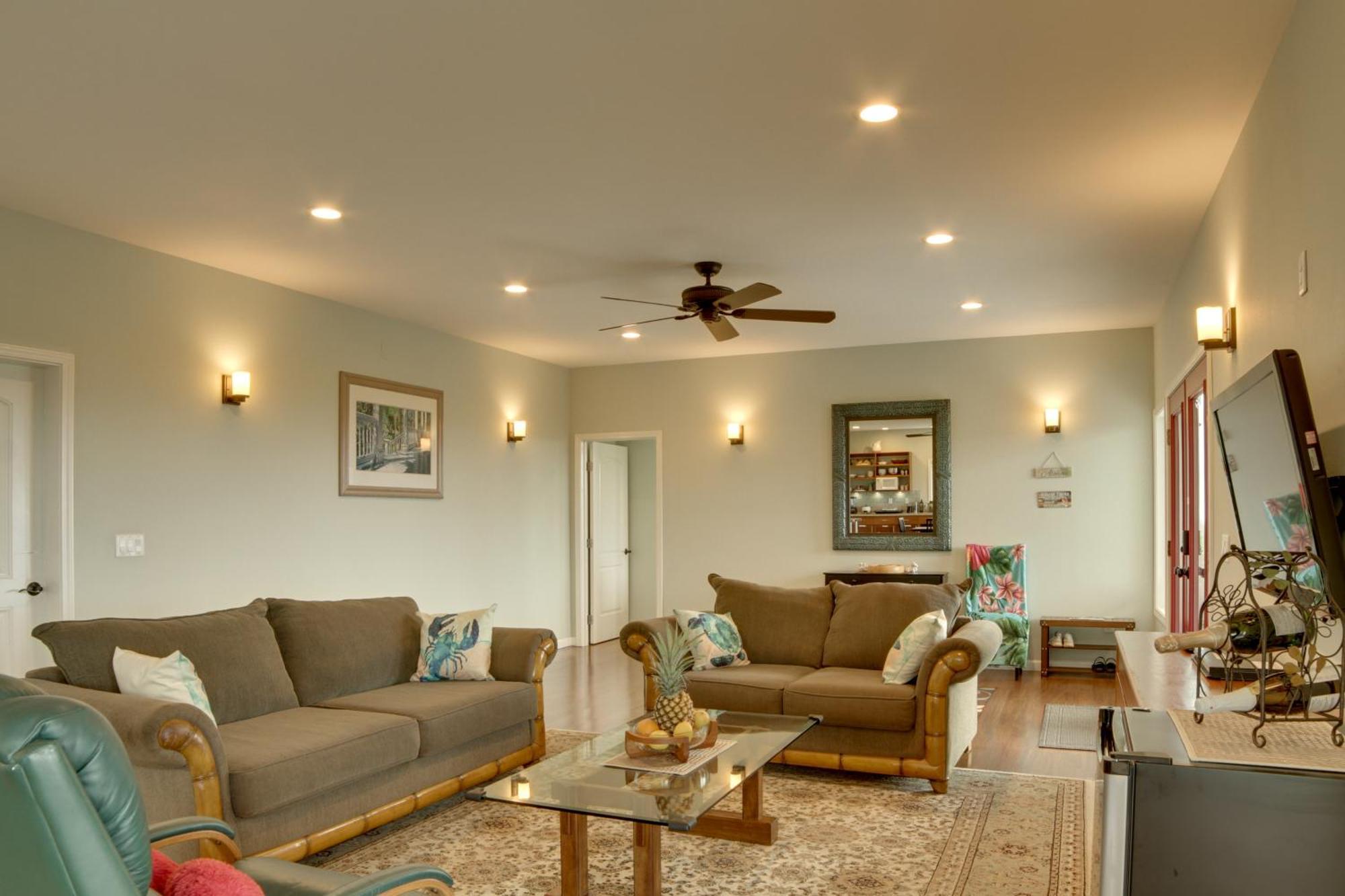 The Aloha Green House Retreat With Ocean Views! Naalehu Dış mekan fotoğraf