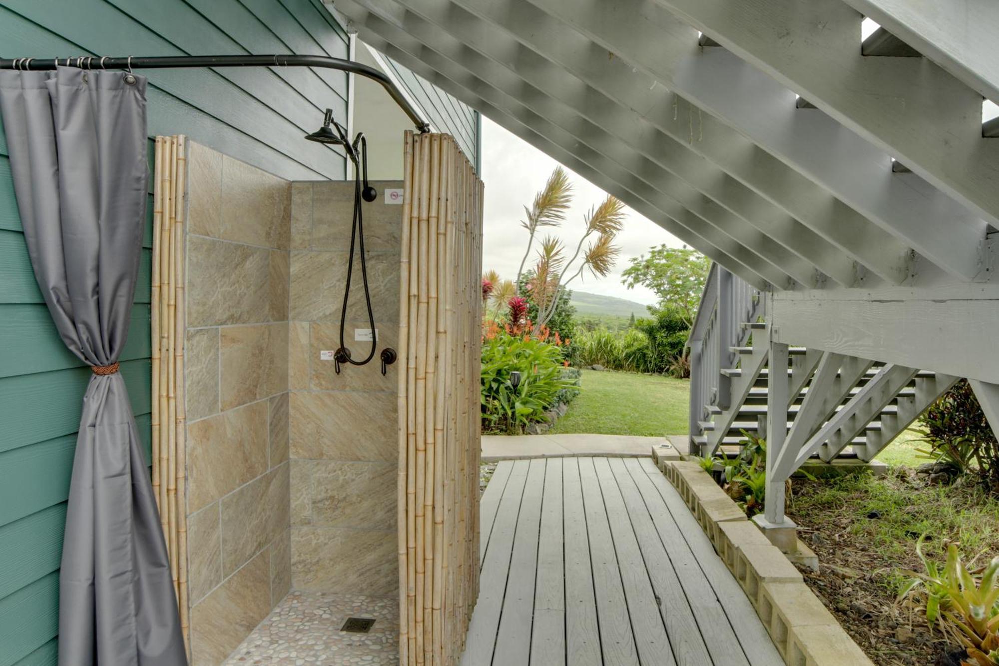 The Aloha Green House Retreat With Ocean Views! Naalehu Dış mekan fotoğraf